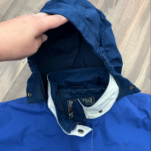 Pacific Trail Kids' Active Jacket Hooded Blue Size Medium 10/12 - Picture 3 of 12